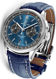 BREITLING WATCH PREMIER B01 CHRONOGRAPH 42 BLUE CROCO FOLDING CLASP