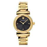 VERSACE V-Motif Gold Stainless Steel Bracelet